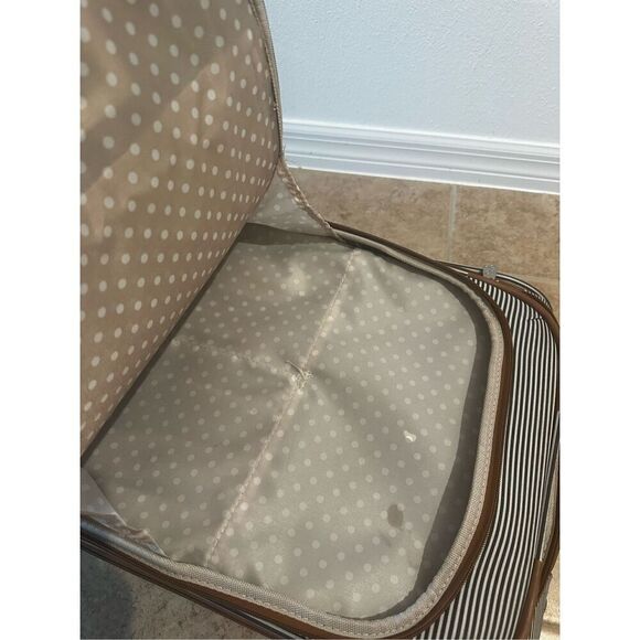 Jessica Simpson Breton Carry-On Roller Spinner Weekend Suitcase Luggage * Notes - Picture 12 of 15
